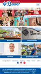Mobile Screenshot of bauer-milch.de